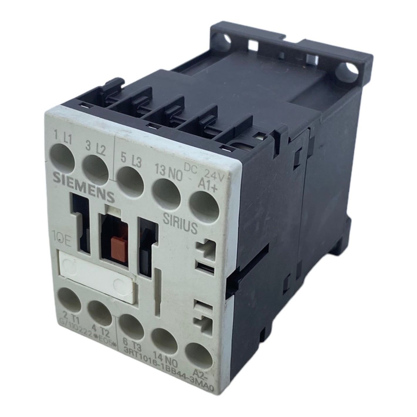 Siemens 3RT1016-1BB44-3MA0 contactor 3-pole 24V DC 50/60Hz 