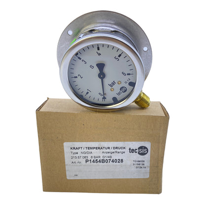 TECSIS P1454B074028 Pressure gauge 6 bar G1/4B pressure gauge 