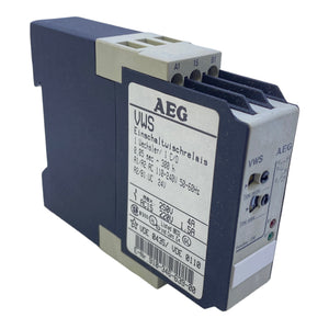 AEG VWS time relay 910-346-639-00 wiping relay 110-240V AC 50/60Hz 24V DC 