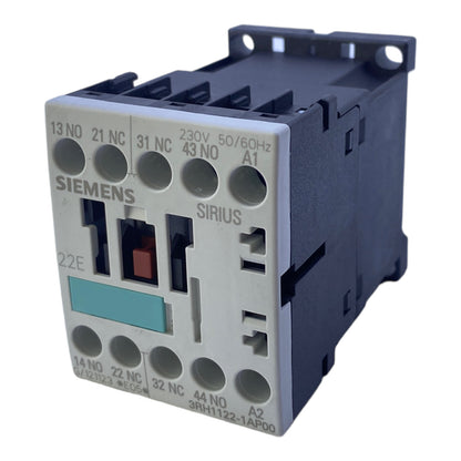 Siemens 3RH1122-1AP00 contactor relay 2NO+2NC 230V AC 50/60 Hz 