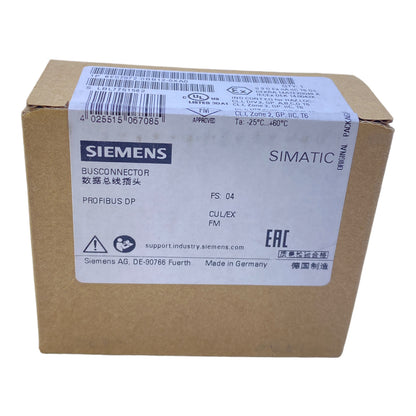 Siemens 6ES7972-0BB12-0XA0 connector plug 