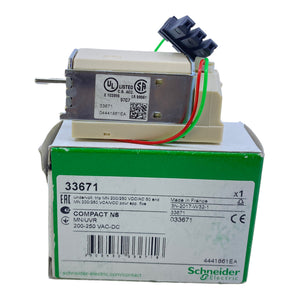 Schneider 33671 undervoltage release 200-250V AC/DC 50/60Hz 