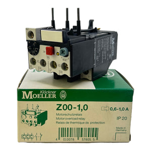 Klöckner Moeller Z00-1.0 motor protection relay IP20 0.6…1A 600V AC 690V 6000V 