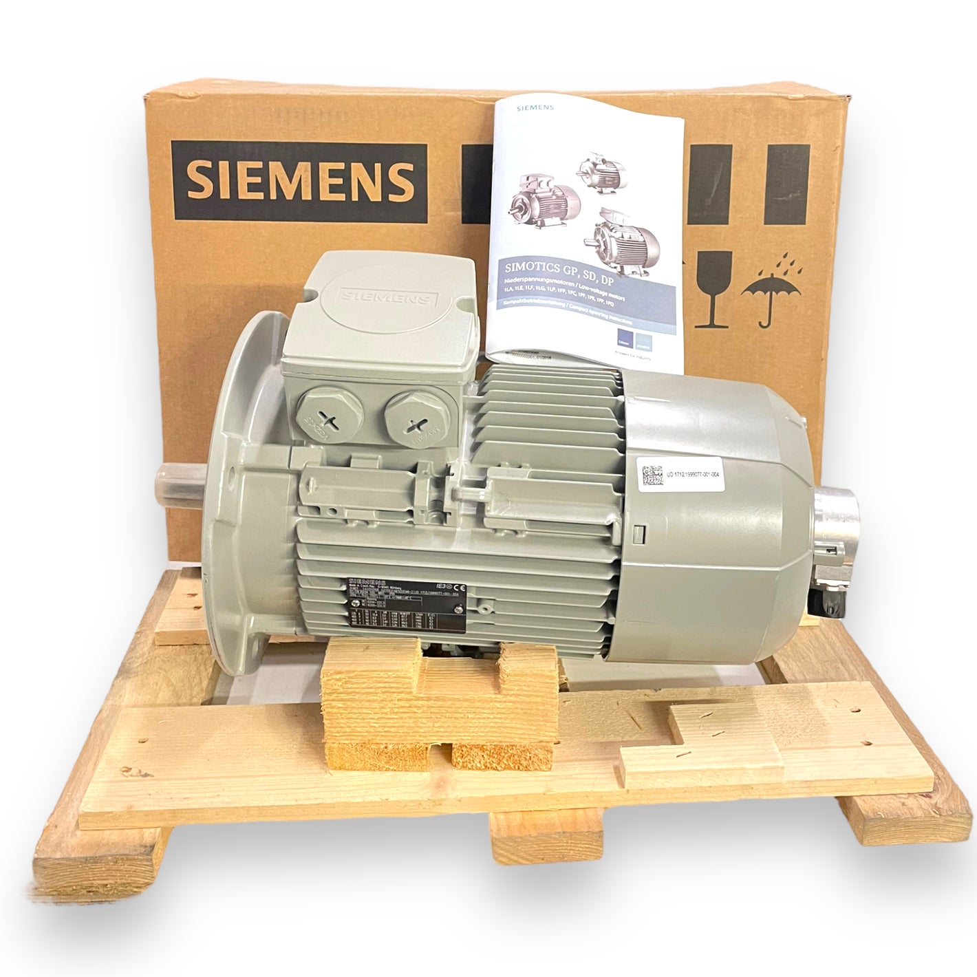 Siemens 1LE1003-1AB52-2FA4-Z electric motor 230V 50Hz 3kW Siemens motor 