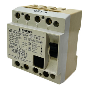 Siemens 5SZ3426 residual current circuit breaker 220V to 380V 80A 4-pole IP40 circuit breaker 