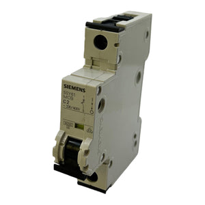 Siemens 5SY61 MCB C2 circuit breaker 230/400V 30kA 1-pole switch 