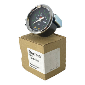 Rexroth 1827231035 16bar pressure gauge hydraulic pressure gauge 0-16bar 25-225psi 