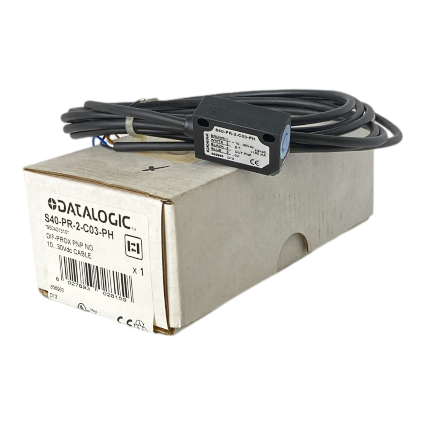 Datalogic S40-PR-2-C03-PH Sensor 10…30V DC 100mA Sensors 