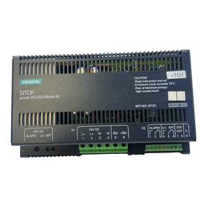 Siemens 6EP1931-2FC01 SITOP DC UPS module Inp:24V DC 40A Out:24V DC 37A module 