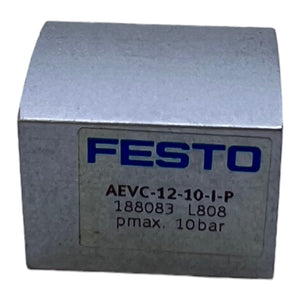 Festo AEVC-12-10-IP short-stroke cylinder 188083 single-acting 
