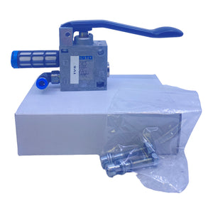 Festo TH-3-1/4-B 8983 lever valve 3/2 closed monostable -0.95 to 10 bar 