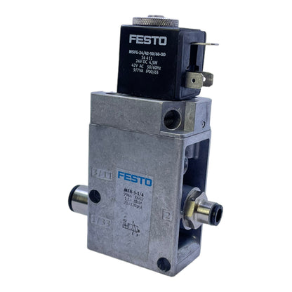 Festo MFH-3-1/4 solenoid valve 9964 1.5 to 8 bar throttleable electrically 