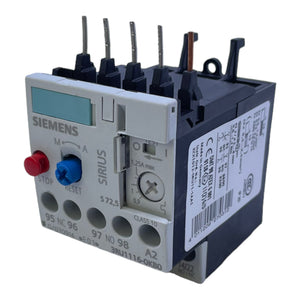 Siemens 3RU1116-0KB0 overload relay 0.9…1.25A 6.6 W 6 kV 3-pole 690V at AC-3 