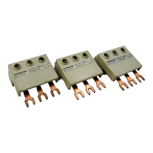 Siemens 3VU9135-1BB00 3-phase feed terminal Iu=63A Pack of 3 Feed terminal 