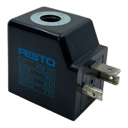 Festo MSG-24 solenoid coil 3592 AC 220V 50Hz 30/22VA IP65 Festo solenoid coil