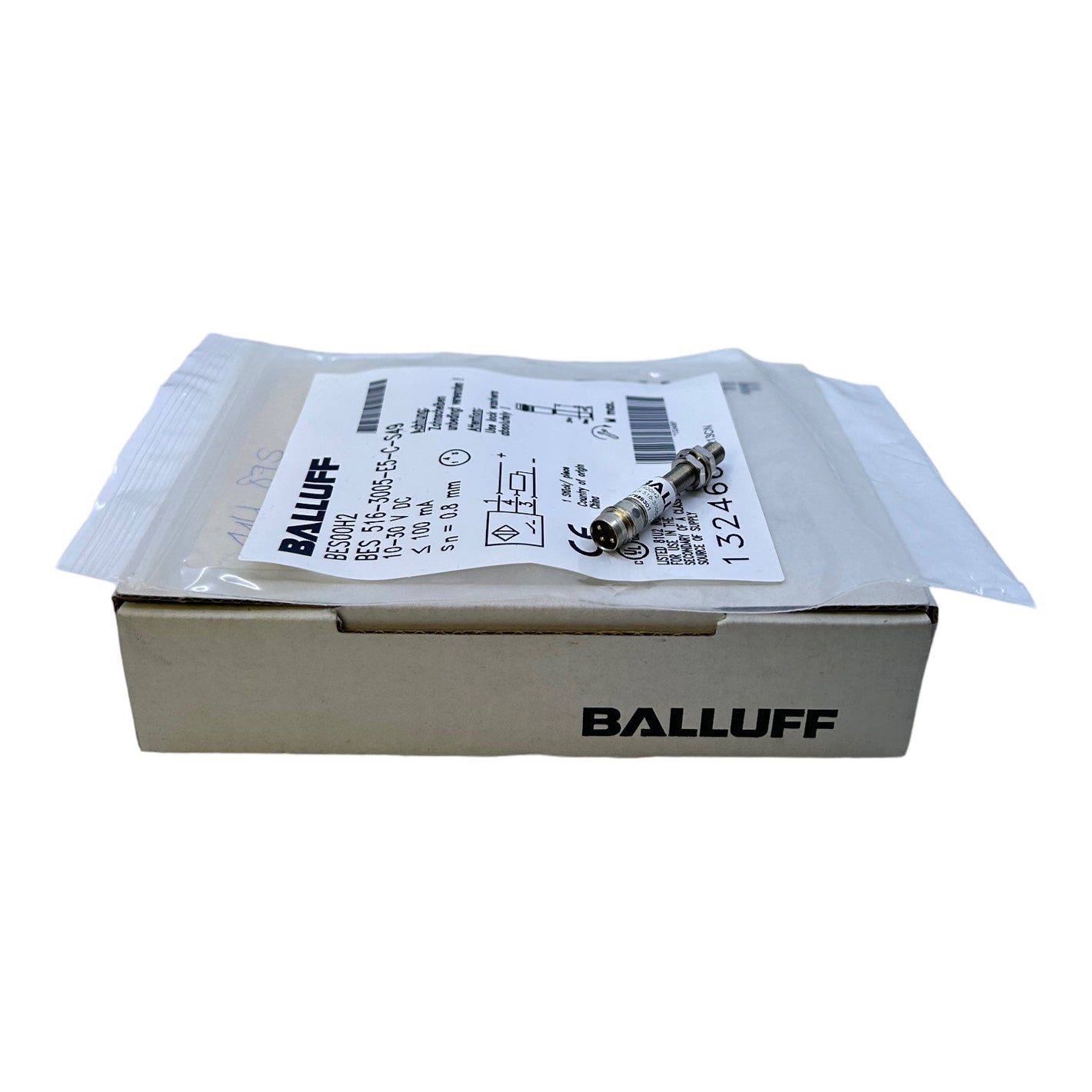 Balluff BES00H2 standard sensors inductive 132466 M5x0.5 5000Hz 10...30 VDC IP67 