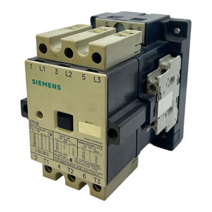 Siemens 3TF48 power contactor 100A 600V AC 