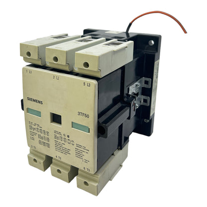 Siemens 3TF5022-0DB4 power contactor 150A 600V AC 24V DC 