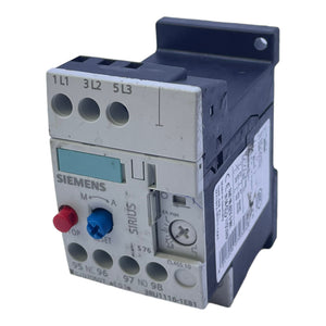 Siemens 3RU1116-1EB1 overload relay IP20 Relay Siemens 