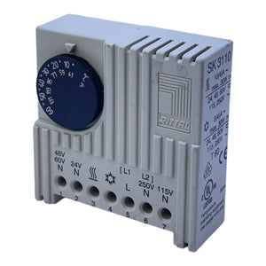 Rittal SK3110 thermostat 115,250V 24,48,60V 