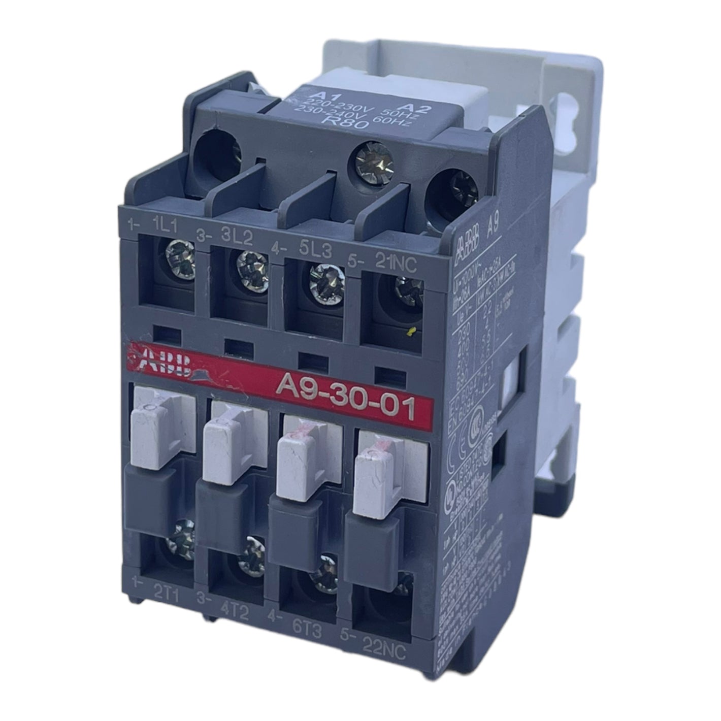 ABB A9-30-01 Motor protection switch 690V 50/60Hz 4kW 2A 8kV 50 Hz 220 ... 230 V 