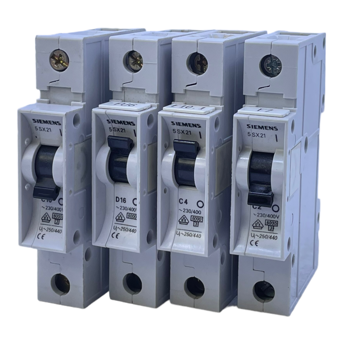 Siemens 5SX21 circuit breaker 277V AC pack of 4 