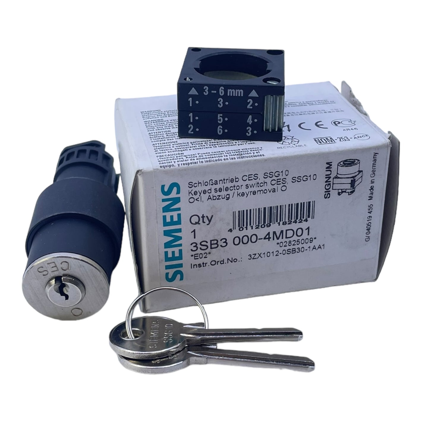 Siemens 3SB3000-4MD01 Locking drive Locking drive