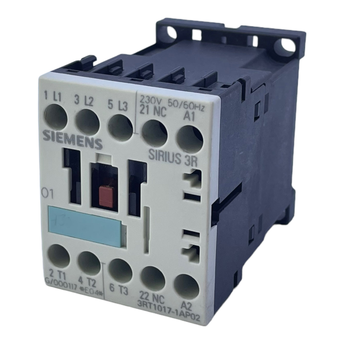 Siemens 3RT1017-1AP02 power contactor 230V 50/60Hz