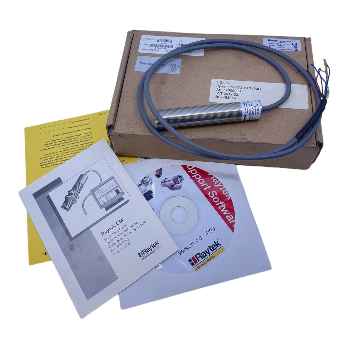 Raytek RAYCMLTVM ultrasonic sensor for industrial use RAYCMLTVM Sensor