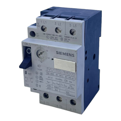 Siemens 3VU1300-1MG00 circuit breaker for industrial use 3VU1300-1MG00