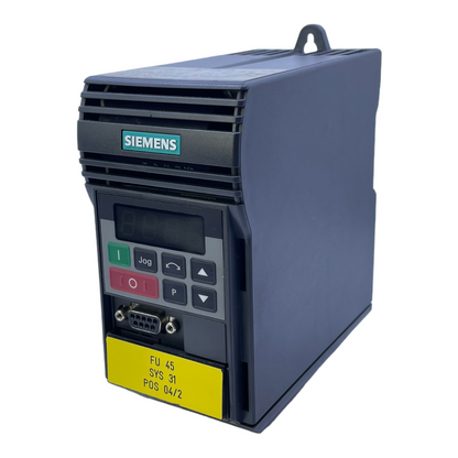 Siemens 6SE9210-7BA40 frequency converter Micromaster 230V 47/63Hz 120W 0.80A