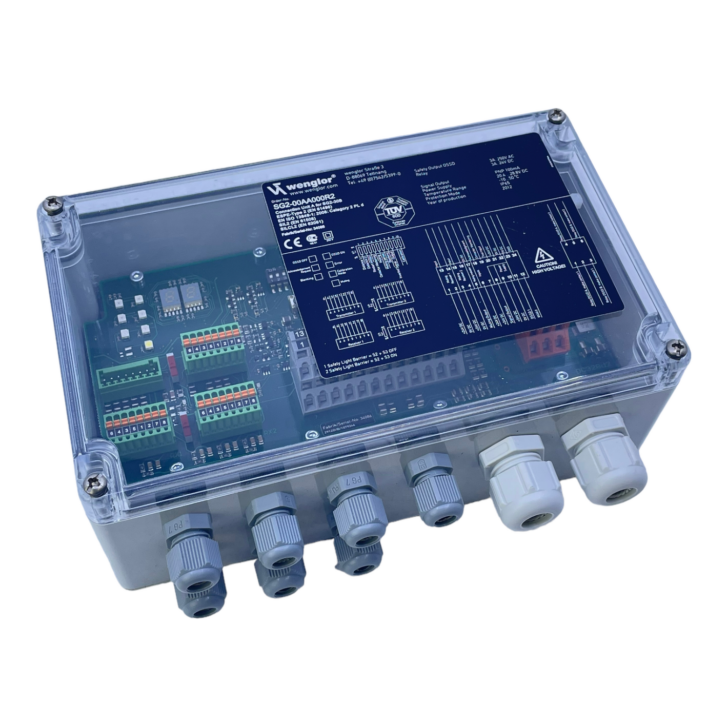 Wenglor SG2-00AA000R2 connection unit for sensors for industrial use