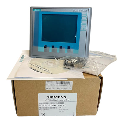 Siemens 6AV6647-0AA11-3AX0 HMI Bedienpanel für industriellen Einsatz Siemens 6AV