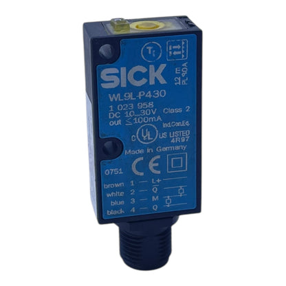 Sick WL9L-P430 Reflexions-Lichtschranke 1023958 Sick WL9L-P430 Reflexions-Lichts