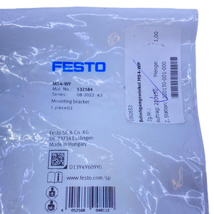 Festo MS4-WP mounting bracket 532184 