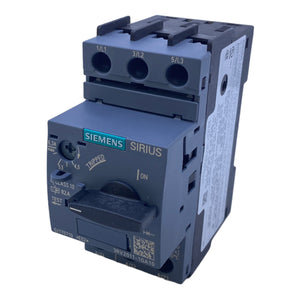 Siemens 3RV2011-1GA10 circuit breaker 4.5...6.3 A 6kV 3-pole 690V 