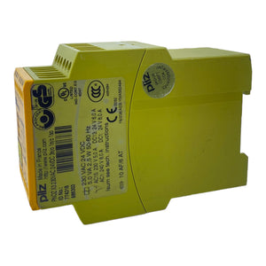 Pilz PNOZX3 safety relay 774318 230V AC 24V DC 5.0VA 2.5W 50-60Hz 