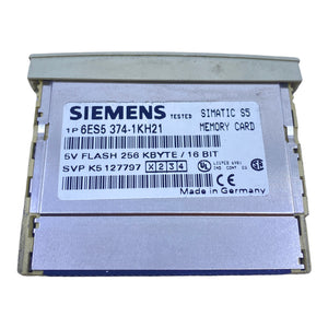 Siemens 6ES5374-1KH21 memory module 256KB 5V 