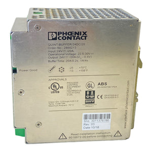 Phoenix Contact Quint-Buffer/24DC/20 buffer module 2866213 24V DC 480 W 