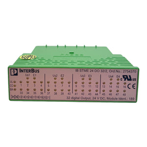 Phoenix Contact IBSTME24DO32/2 SPS Modul 2754370 24V DC 8A IP20 500mA 32Ausgänge