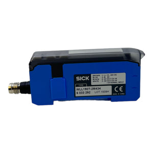 Sick WLL190T-2M434 fiber optic sensor 6033292 10 V DC...24 V DC 