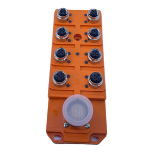 Lumberg ASBSV 8/LED 5 Sensor /Aktorbox passiv M12-Verteiler mit Metallgewinde