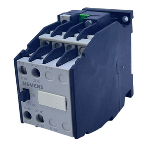 Siemens 3TF4011-0A2 power contactor 230V 50/60Hz