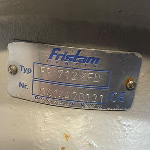 Fristam FP 712 KFD Kreiselpumpe Wasserpumpe 1,1 kW für industriellen Einsatz