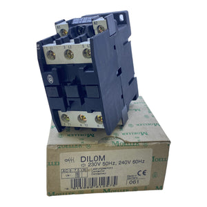 Moeller DIL0M power contactor 230V 50Hz 240V 60Hz 7.5 kW 