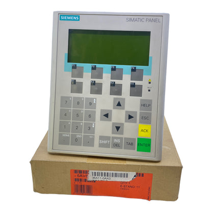 Siemens 6AV6641-0BA11-0AX0 operator panel 24V DC 0.35A 