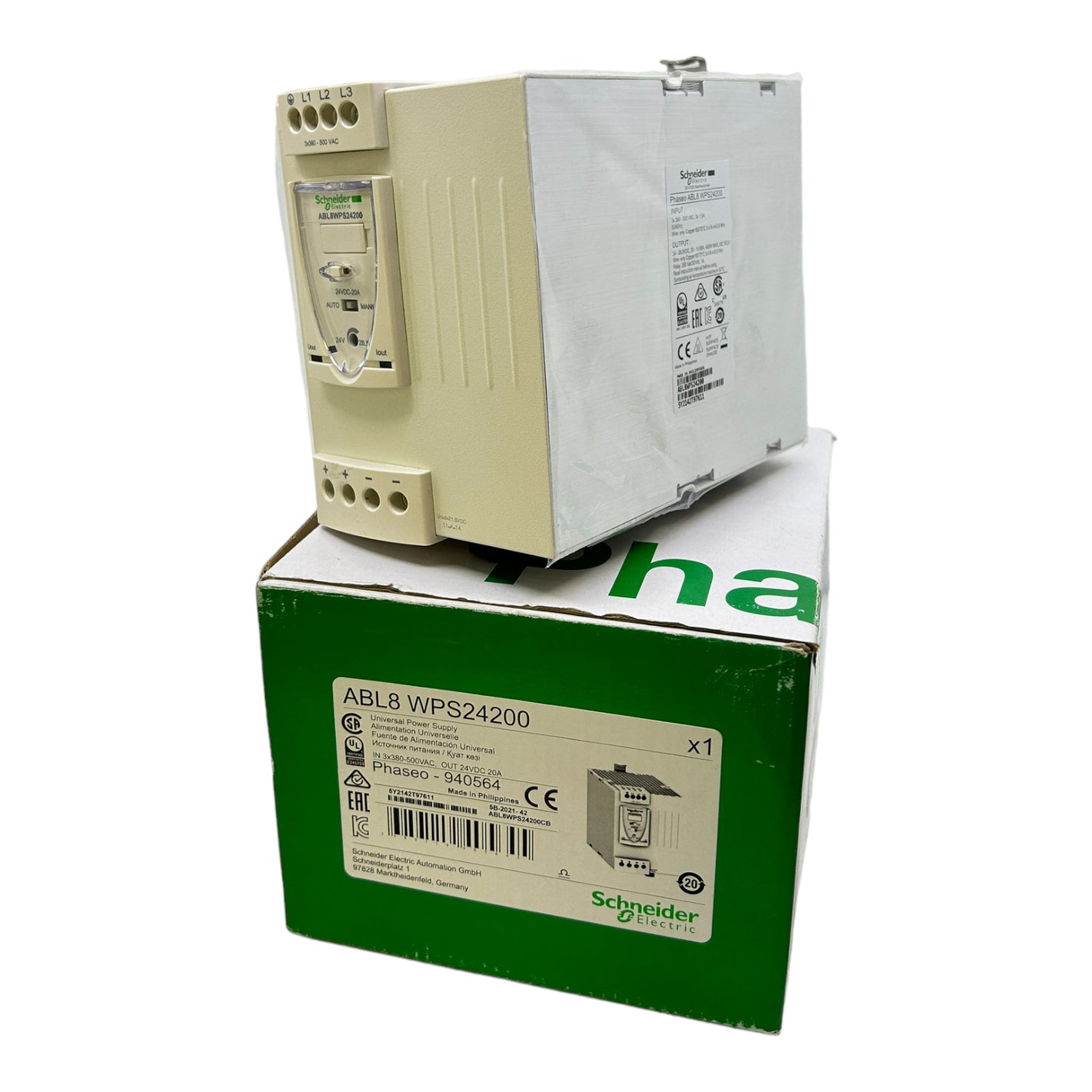 Schneider Electric ABL8WPS24200 power supply 940564 380-500V AC 3-phase 