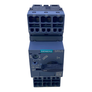 Siemens 3RV2021-1HA20 circuit breaker 690V AC 8A 3-pole 