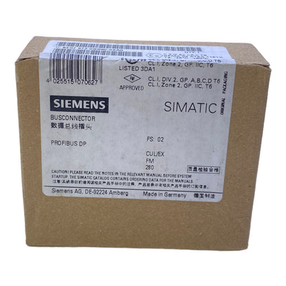 Siemens 6ES7972-0BB60-0XA0 connector 