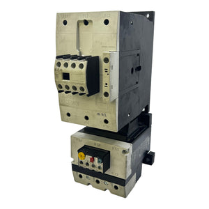 Klöckner-Moeller XTCE080F + ZB150-70 motor protection relay 3-pole 600V AC 250V DC 